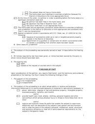 Findings of Fact, Conclusions of Law and Order - Washington, D.C., Page 2