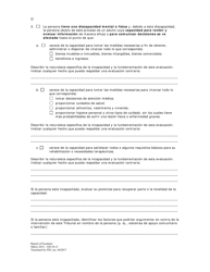 Informe Del Examinador - Washington, D.C. (Spanish), Page 3