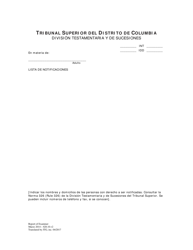 Informe Del Examinador - Washington, D.C. (Spanish), Page 6