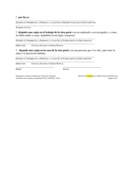 Peticion De Casacion De La Orden Del Juez De Instruccion - Washington, D.C. (Spanish), Page 5