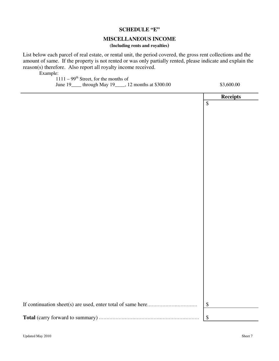 Statement of Account for Estates of Decedents Dying on or After July 1, 1995 - Washington, D.C., Page 8
