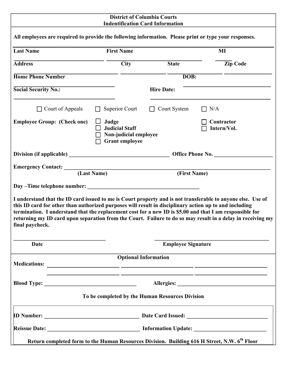 Intern / Volunteer Application - Washington, D.C., Page 3