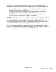 RAD Formulario 22 Pedido De Acuerdo Voluntario Del 70% - Washington, D.C. (Spanish), Page 11