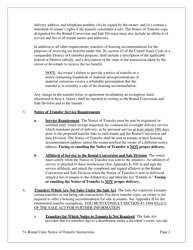 Notice of Transfer of Ownership Interest or an Economic Interest Housing Accommodations With Five (5) or More Rental Units - Washington, D.C., Page 3