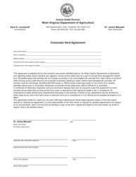 Document preview: Commuter Herd Agreement - West Virginia