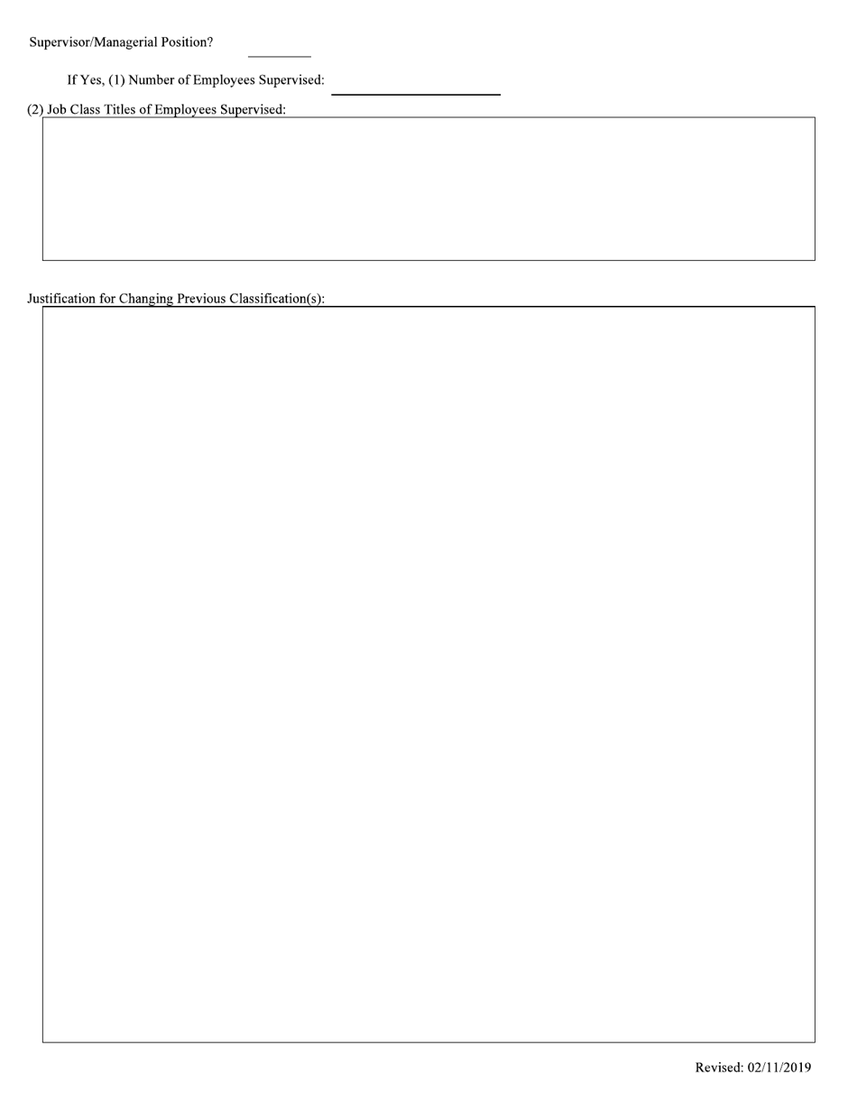Form AH-502 Human Resources Posting Template - West Virginia, Page 2