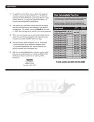 Form DMV-47-NGR Application for a National Guard or Armed Forces Reserves License Plate - West Virginia, Page 2