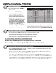 Form DMV-48-VS Application for a Special Veteran Service Plate - West Virginia, Page 2