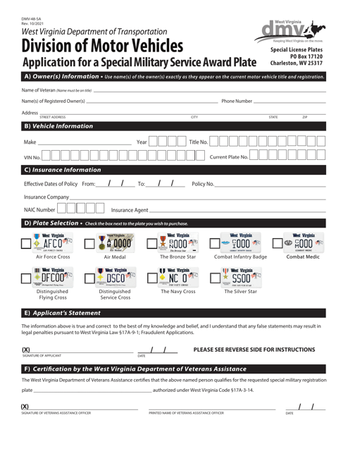 Form DMV-48-SA  Printable Pdf