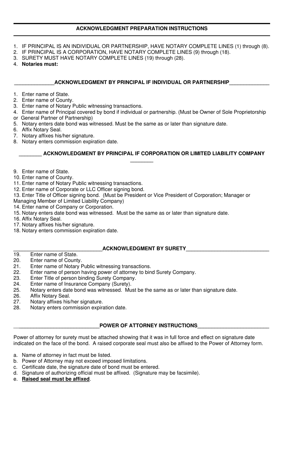Form OP-8 Blanket Bond for Oil or Gas Wells, Liquid Injection Wells or Waste Disposal Wells - West Virginia, Page 3