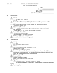 Checklist of Filing a Permit (Not for Horizontal 6a Wells) - West Virginia, Page 2