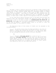 Form OP-8B Irrevocable Letter of Credit Bonding Commitment - West Virginia, Page 6