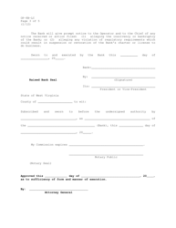 Form OP-8B Irrevocable Letter of Credit Bonding Commitment - West Virginia, Page 7