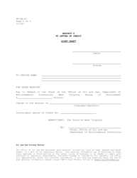 Form OP-8B Irrevocable Letter of Credit Bonding Commitment - West Virginia, Page 9
