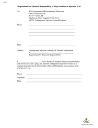 Form OP-77U Uic Permit Transfer Package - West Virginia, Page 6