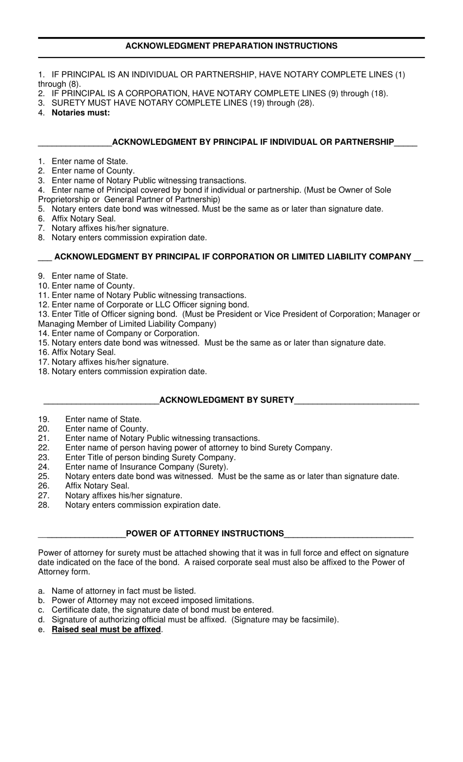 Form OP-7 Bond for Single Oil or Gas Well, Single Liquid Injection Well or Single Waste Disposal Well - West Virginia, Page 4