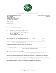 Form WRD10-64N Wv/Npdes Permit Transfer Form - West Virginia, Page 2