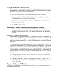 Instructions for Application for West Virginia State Waters Permit for Federally Non-jurisdictional Waters - West Virginia, Page 3