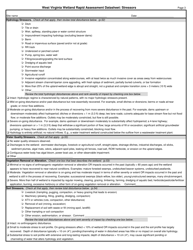 West Virginia Wetland Rapid Assessment Datasheet - West Virginia, Page 3