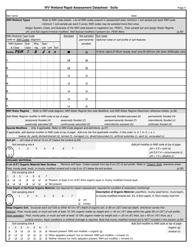 West Virginia Wetland Rapid Assessment Datasheet - West Virginia, Page 4