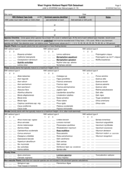 West Virginia Wetland Rapid Assessment Datasheet - West Virginia, Page 5