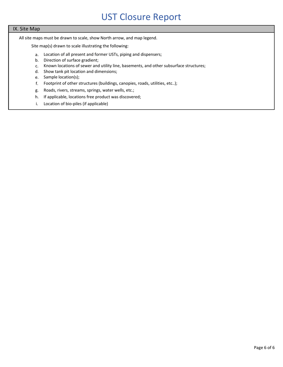 Ust Closure Report - West Virginia, Page 6