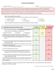 Appendix C-6 Chemical Oxidation - West Virginia