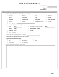 Document preview: Appendix B-10 Initial Site Characterization - West Virginia