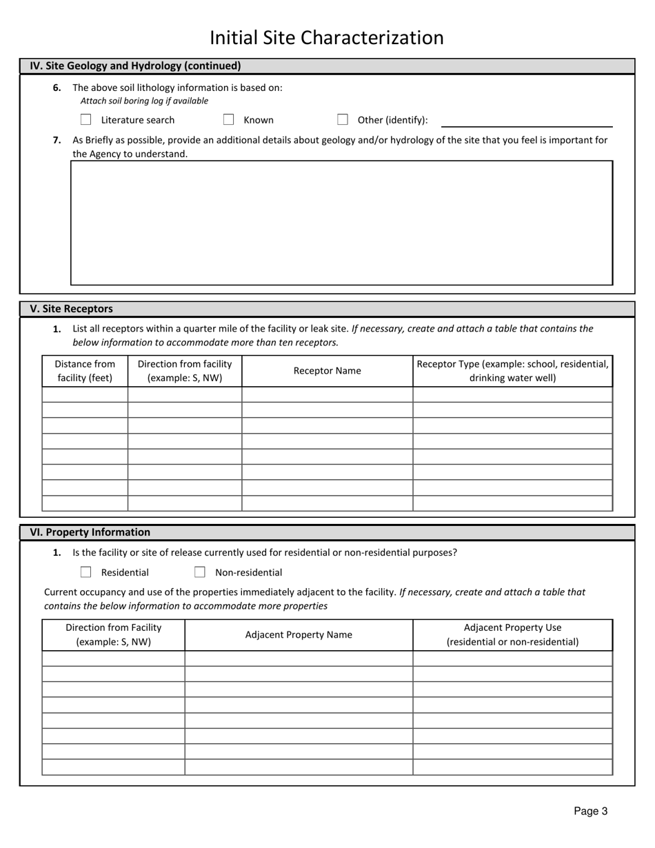 Appendix B-10 Initial Site Characterization - West Virginia, Page 3