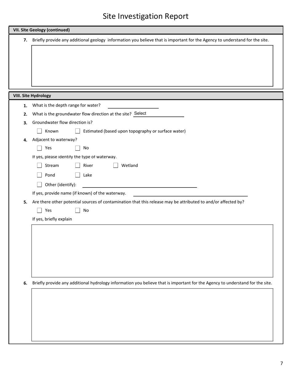 Appendix B-12 Site Investigation Report - West Virginia, Page 7