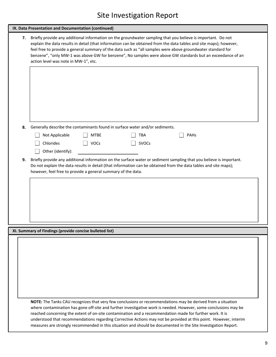 Appendix B-12 Site Investigation Report - West Virginia, Page 9