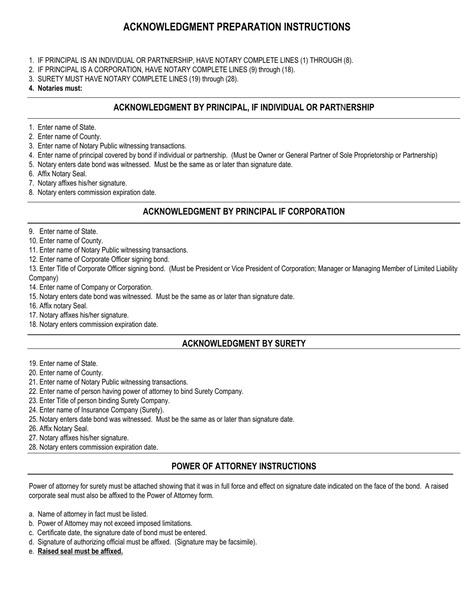 Labor and Material Payment Bond - West Virginia, Page 3