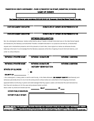 &quot;Transfer on Death Instrument Form&quot;, Page 2