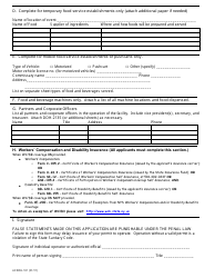 Form ACDOH-101 Application for a Permit to Operate - Allegany County, New York, Page 2