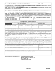 Notice of Emission Reduction Credit Transfer/Trade - West Virginia, Page 2