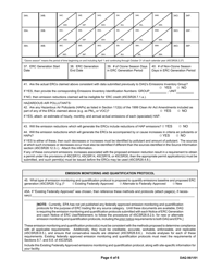 Notice of Emission Reduction Credit Generation - West Virginia, Page 4