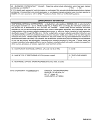Notice of Emission Reduction Credit Generation - West Virginia, Page 6