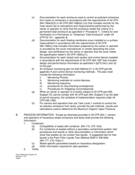 Subpart Part B Hazardous Waste Permit Application - Tanks, Containers and Surface Impoundments - West Virginia, Page 2