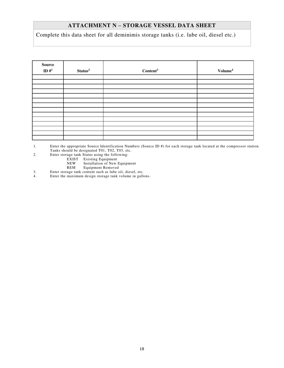 G10-d General Permit Registration Application - West Virginia, Page 18