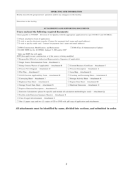 G10-d General Permit Registration Application - West Virginia, Page 2