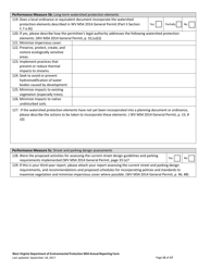 Ms4 Annual Report Form - West Virginia, Page 15