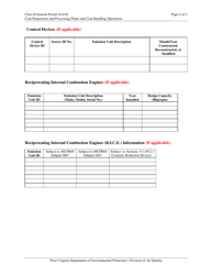 Class II General Permit G10-d Registration - West Virginia, Page 4