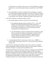 Instructions for Form AST FR-3 Financial Test of Self Insurance - West Virginia, Page 3