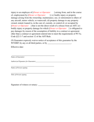 Instructions for Form AST FR-4 Guarantee - West Virginia, Page 4