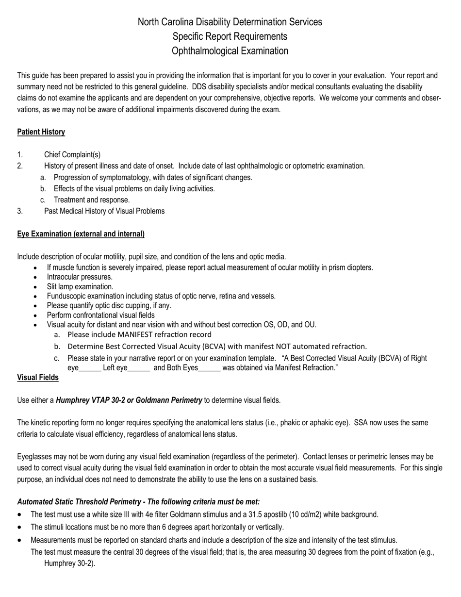 Optometrist Application - North Carolina, Page 5