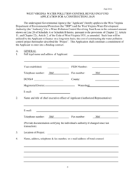Application for a Construction Loan - West Virginia, Page 3