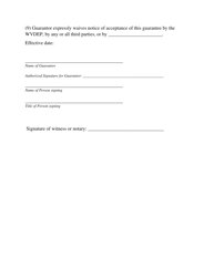 Form AST FR-4 Guarantee - West Virginia, Page 3