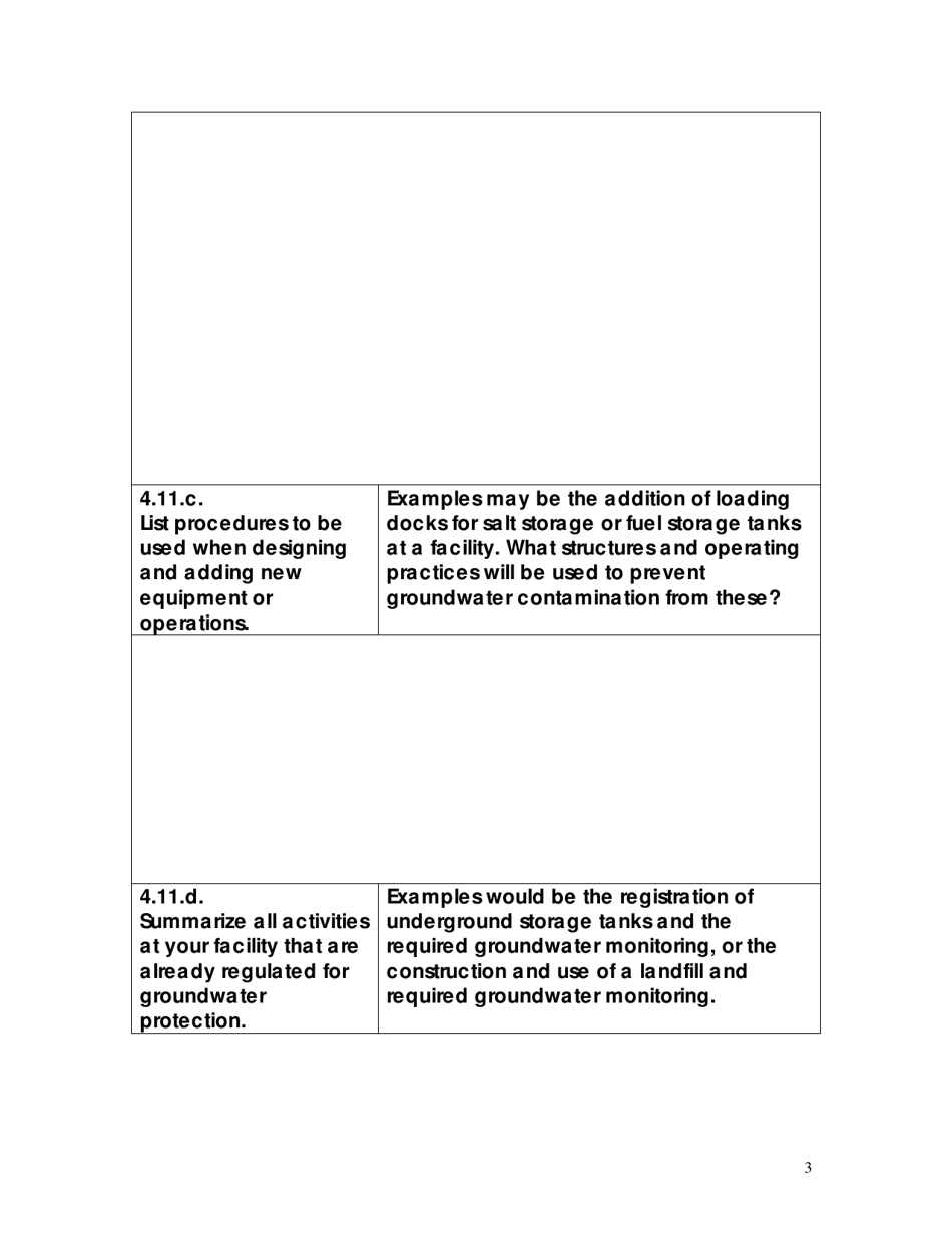 Groundwater Protection Plan for Small Businesses - West Virginia, Page 3