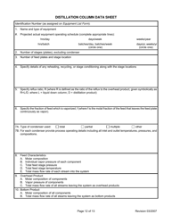 Attachment L Emissions Unit Data Sheet Chemical Process - West Virginia, Page 12