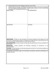 Attachment L Emissions Unit Data Sheet - General - West Virginia, Page 4